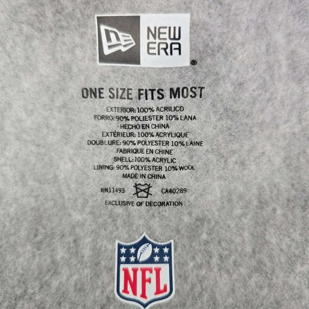 Dallas Cowboys New‎ Era NFL Knit Pom Beanie Hat Stocking Cap One Size Fits Most